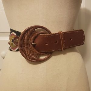 Anthropologie Peacock Belt